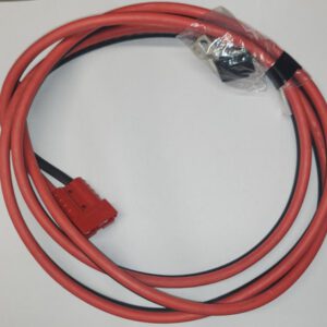 Blå/röd - svart/röd kraftig matningskabel