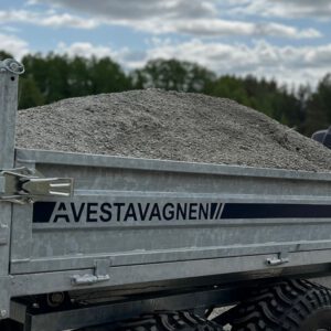 Tippflak/Insatsflak Forester komplett för montering på vagn med hydraulisk radiostyrd vinsch