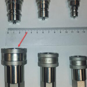 Snabbkoppling 1/2" hona