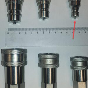 Snabbkoppling 1/4" Hane