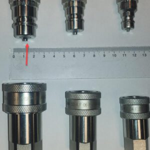 Snabbkoppling 1/2" Hane