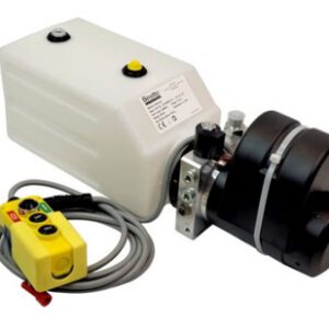 Hydraulic power pack 12v tipping Komplett med sladdfjärr